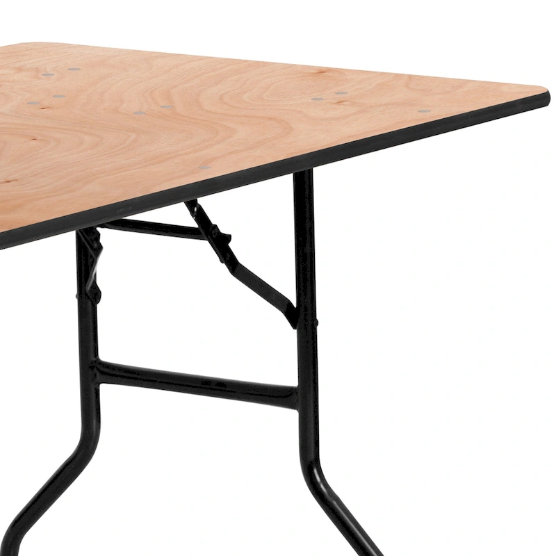 Natural Wood Folding Table