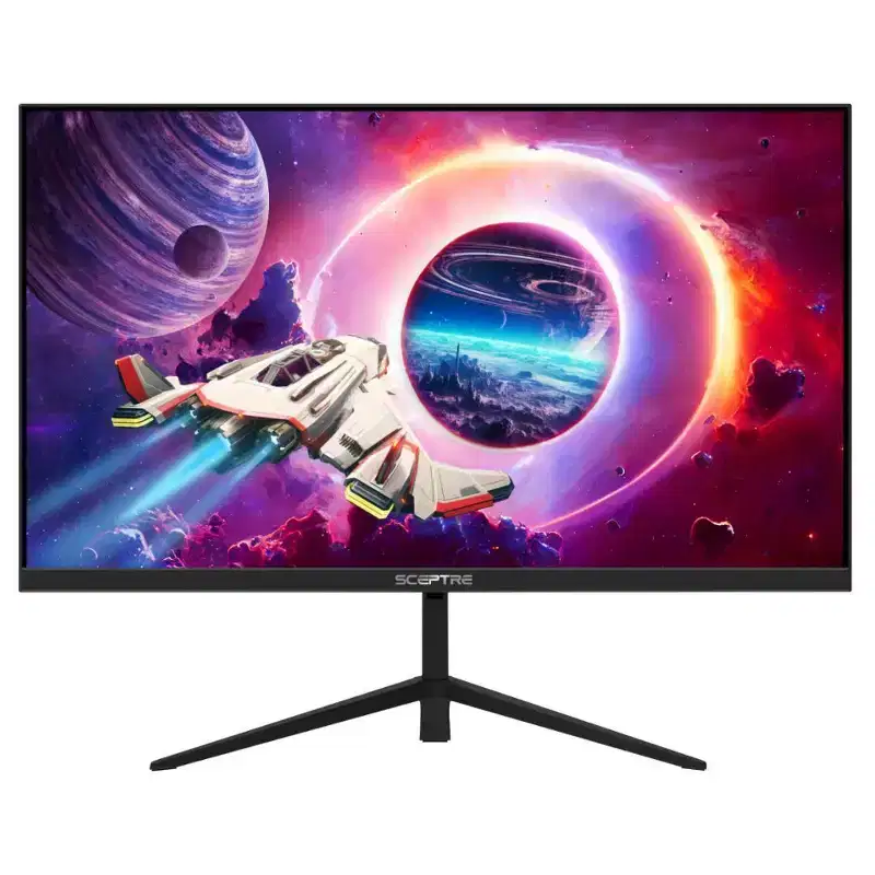 Sceptre 27-inch Gaming Monitor 1080p up to 165Hz 1ms AMD FreeSync Premium HDMI DisplayPort Build-in Speakers, 99% sRGB Machine Black