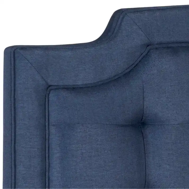 King Tufted Upholstered Headboard – Taupe, Hollywood Glam Style