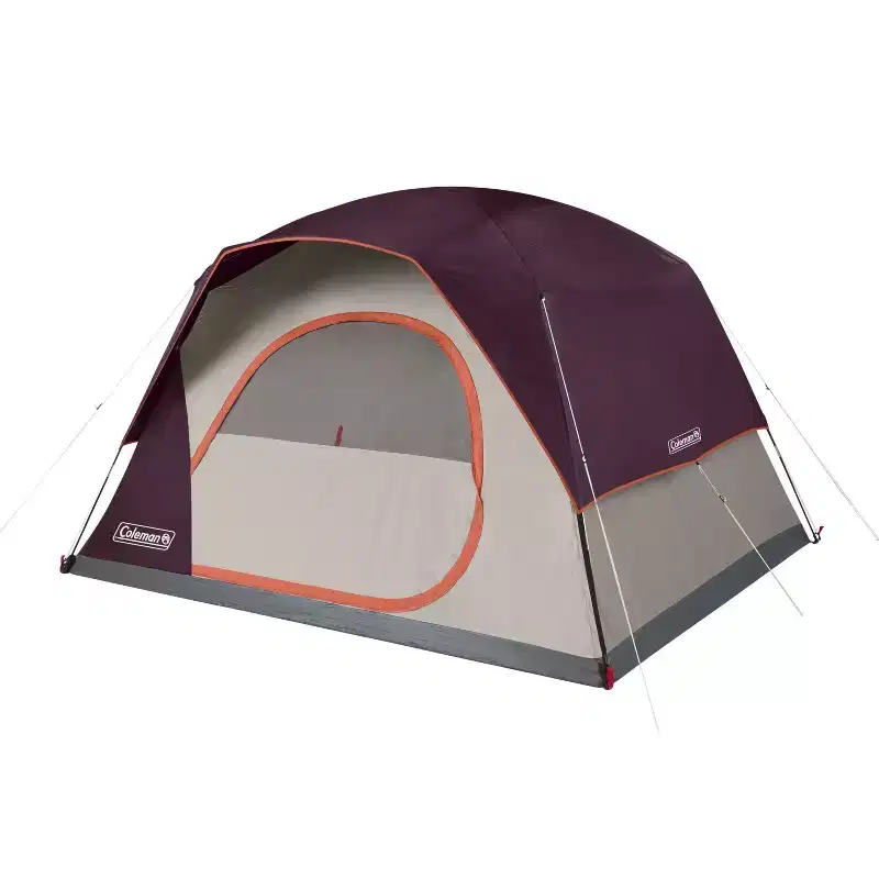 Coleman 10' Sky Dome 6 Person Family Tent - Blackberry