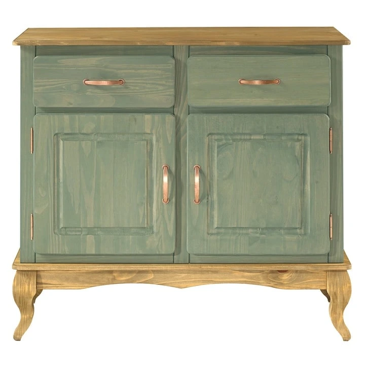 Wood Buffet Sideboard Green