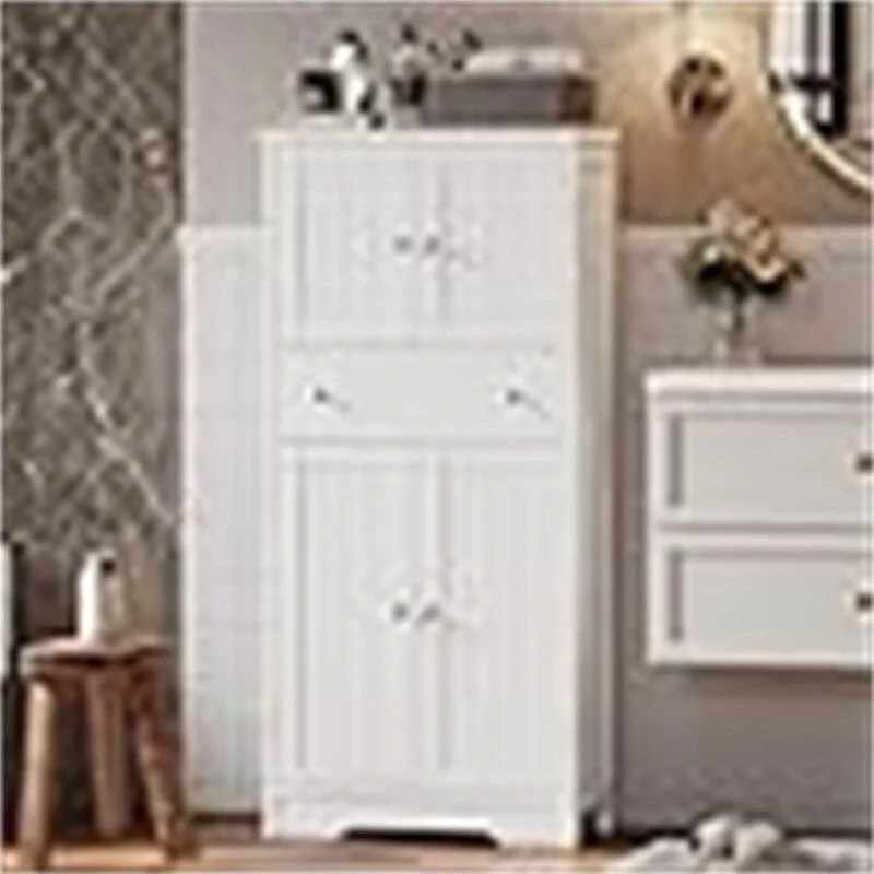 Tall Storage Cabinet - 23.6 D x 11.8 W x 50.4 H