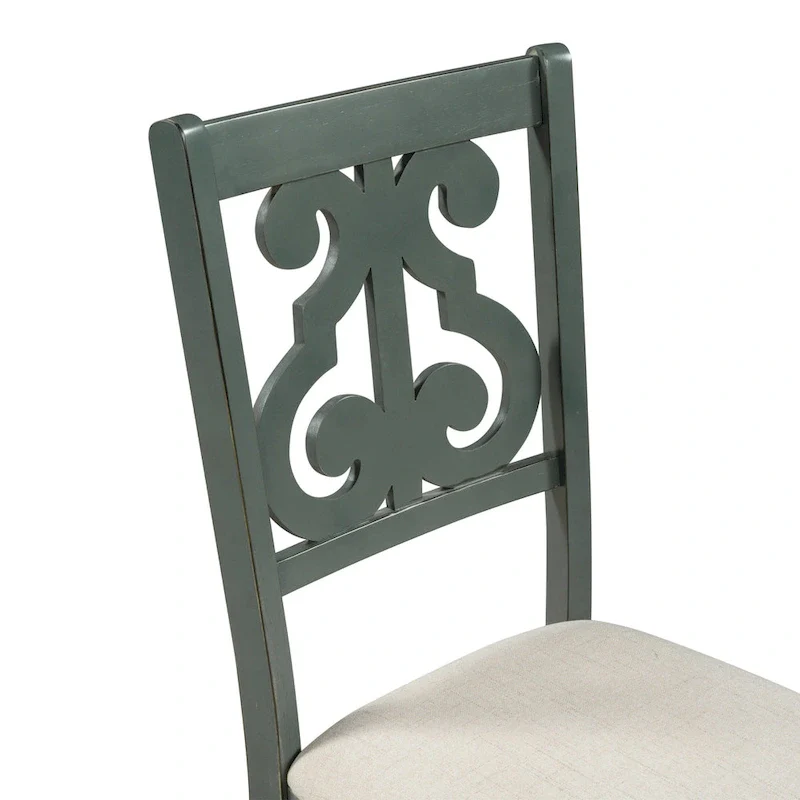 5-Piece Round Dining Table and Chair Set