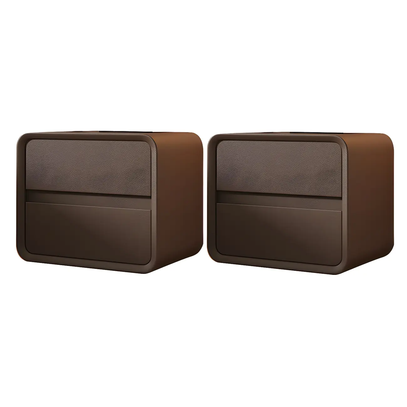 Scandinavian Wood Narrow Bedside Cabinet