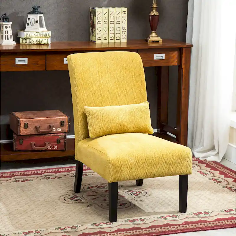 31.75 High Back Polyester Accent Chair