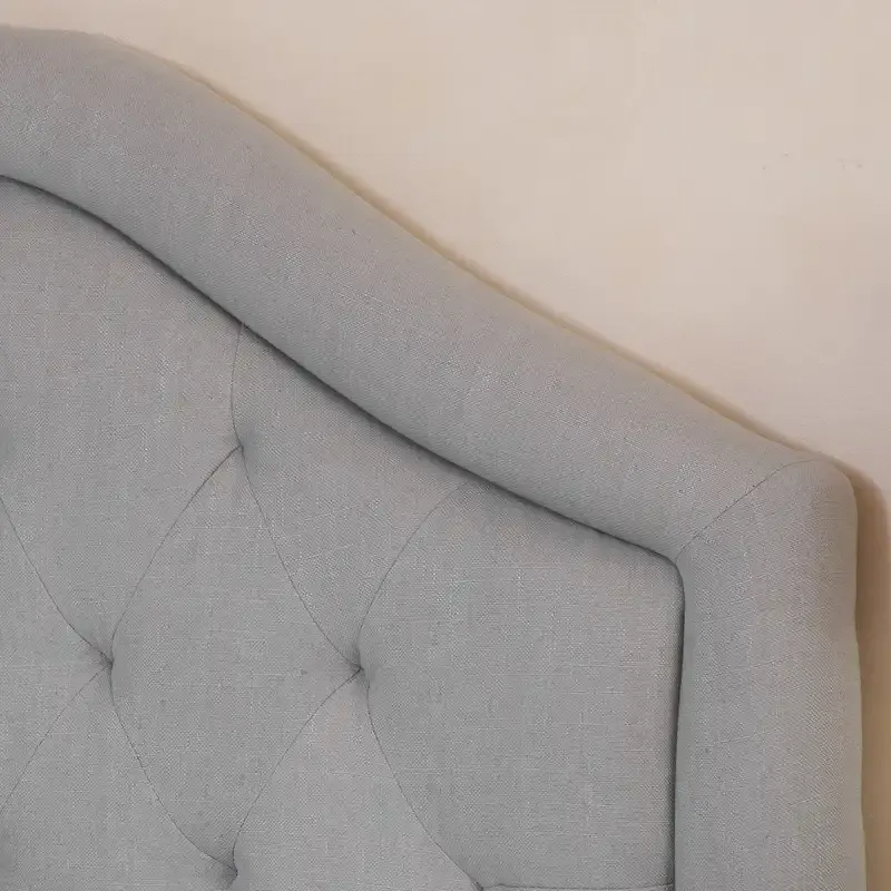 Angelica Adjustable Full/ Queen Tufted Headboard by Christopher Knight Home