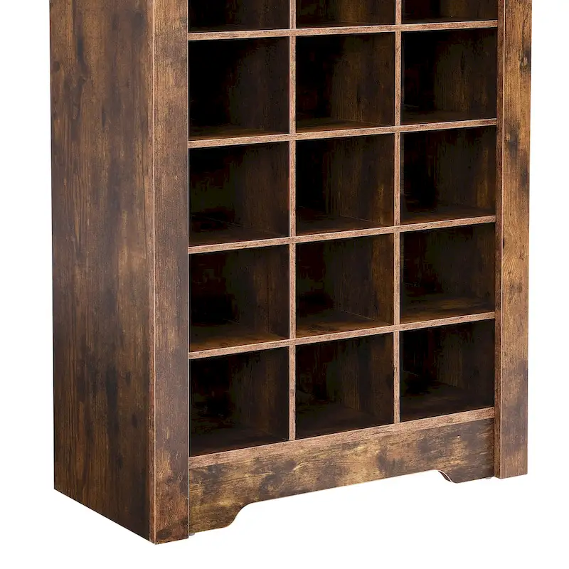 Stylish Design 30 Shoe Cubby Console
