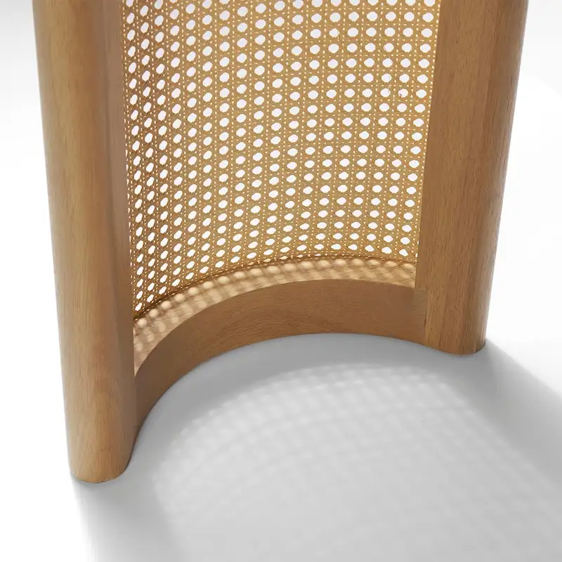 60 Solid Rattan Console Table