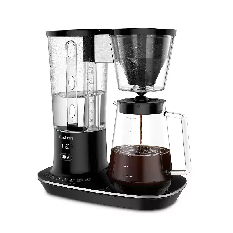 Refurbished: Cuisinart DCC-4000P1FR 12 Cup Programmable Coffee Maker, Black  Manufacturer Refurbished