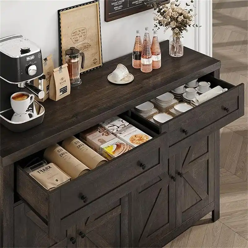 Buffet Sideboard Cabinet - 15.7D x 55.1W x 35.4H