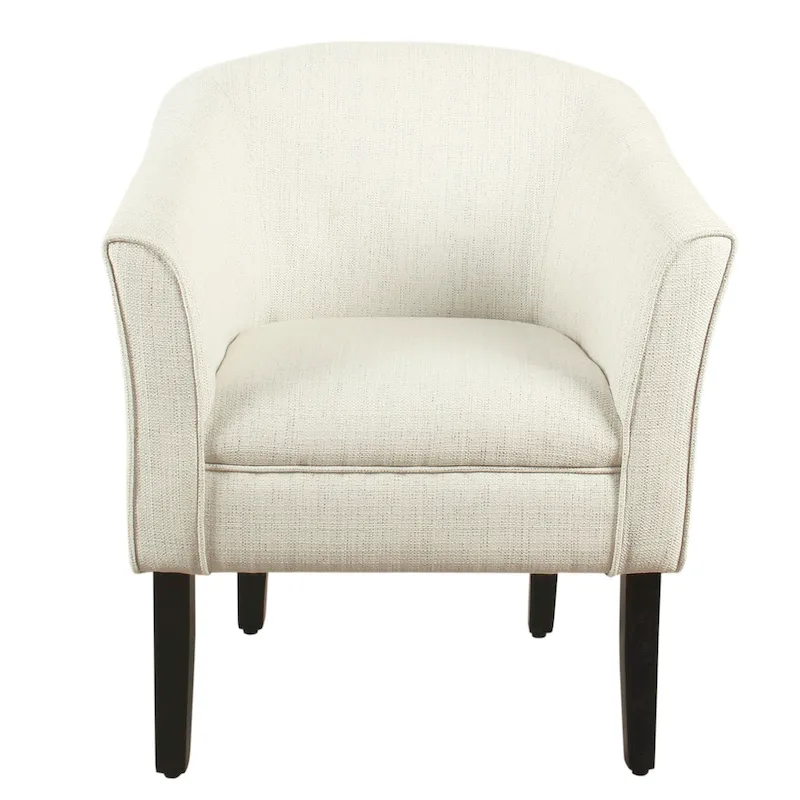 Kingswell Natural Textured Barrel Accent Chair