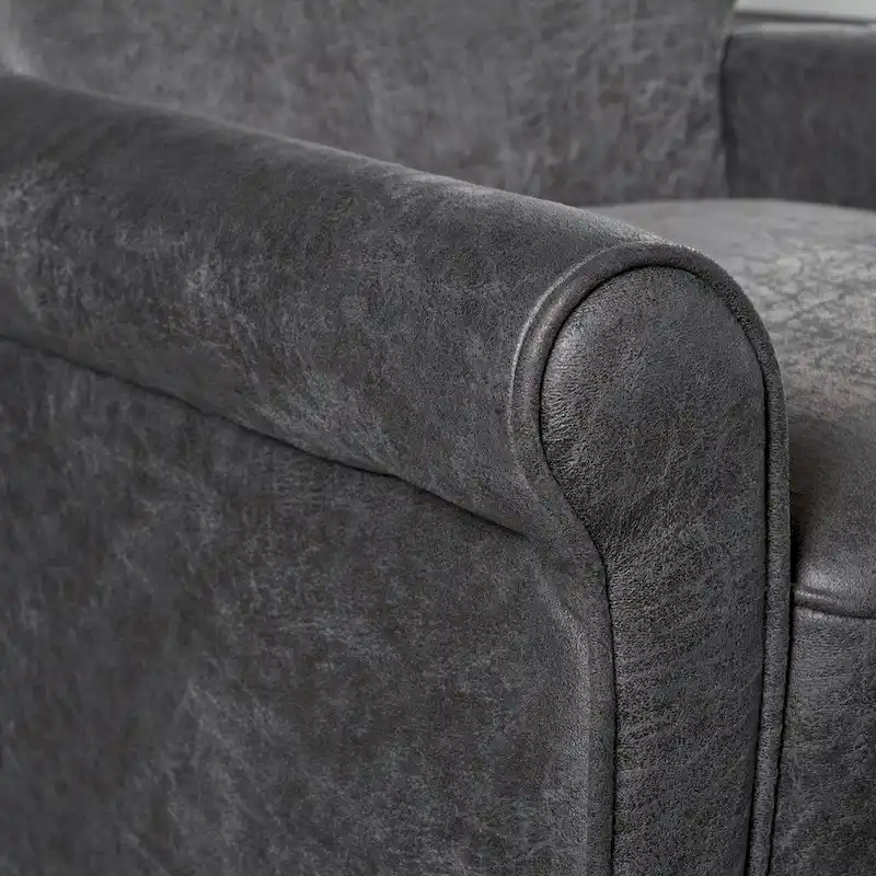 Traditional Microfiber Recliner Chair
