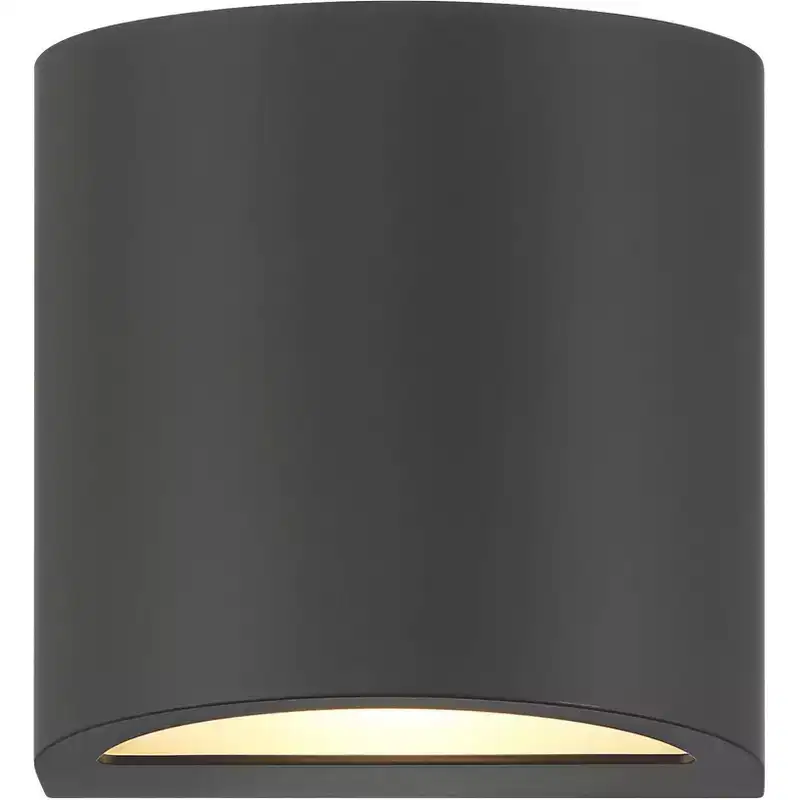360 Lighting Marisha 4 3/4 High Black LED Outdoor Wall Light
