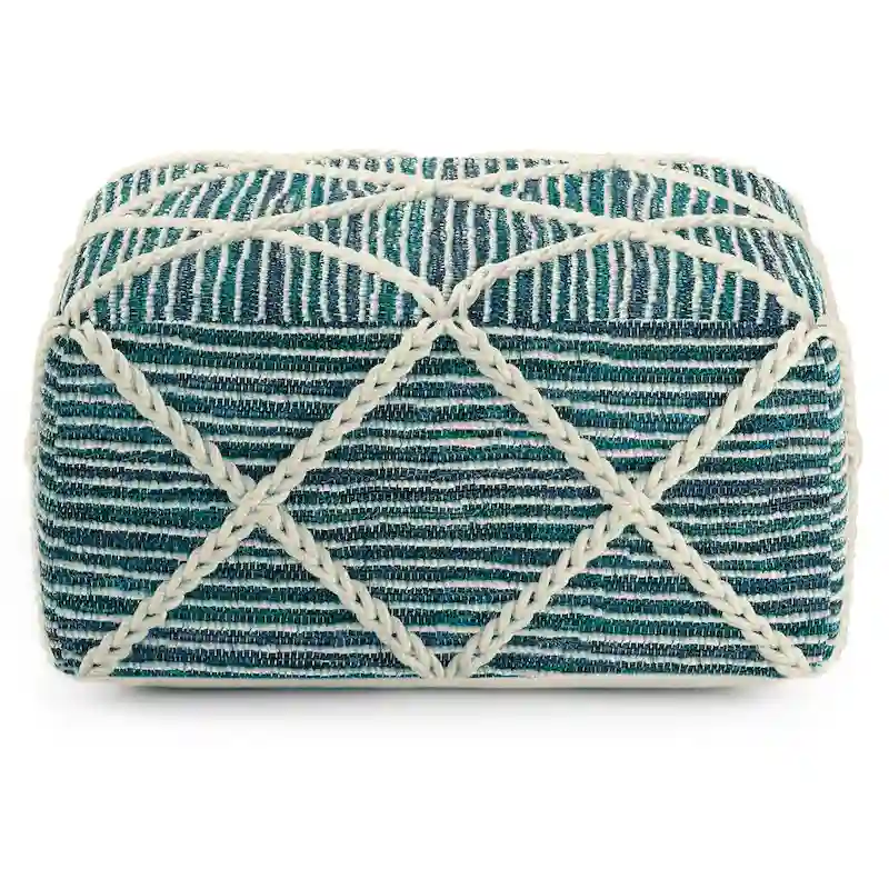 WYNDENHALL Woodley Square Pouf