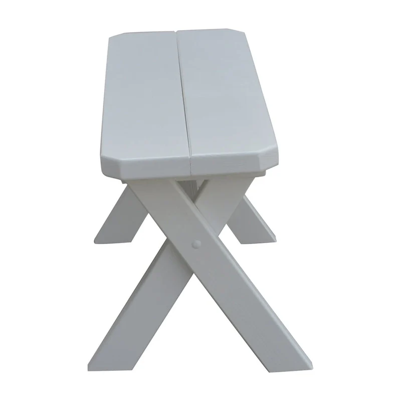 Pine 3' Crossleg Bench