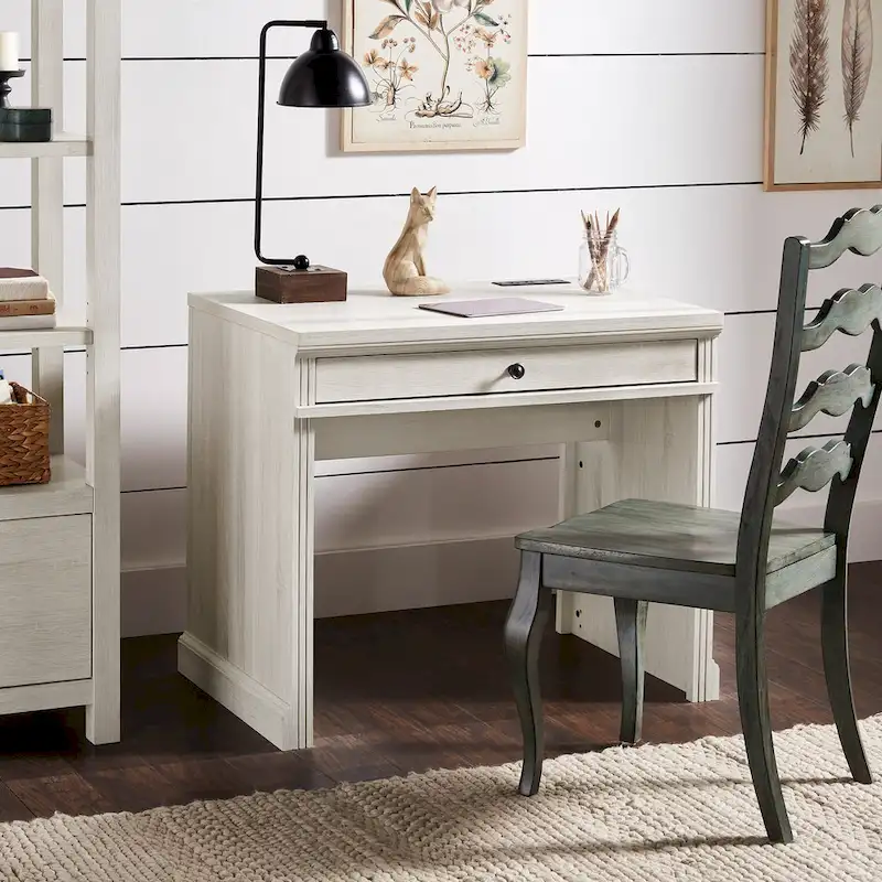 Hinesburg 35 in. Writing Desk with USB Charger by iNSPIRE Q Classic