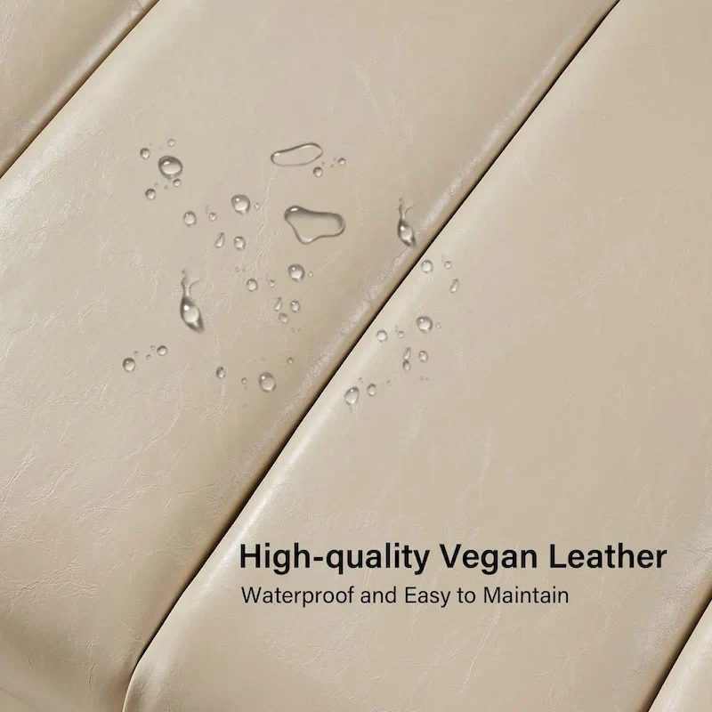 Laurens Modern 52.5  Channel Tufted Bench with Mental Legs by HULALA HOME