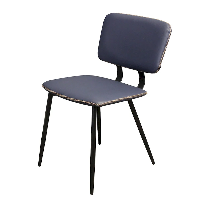 Multi-Color Faux Leather Dining Chair, Single Seat