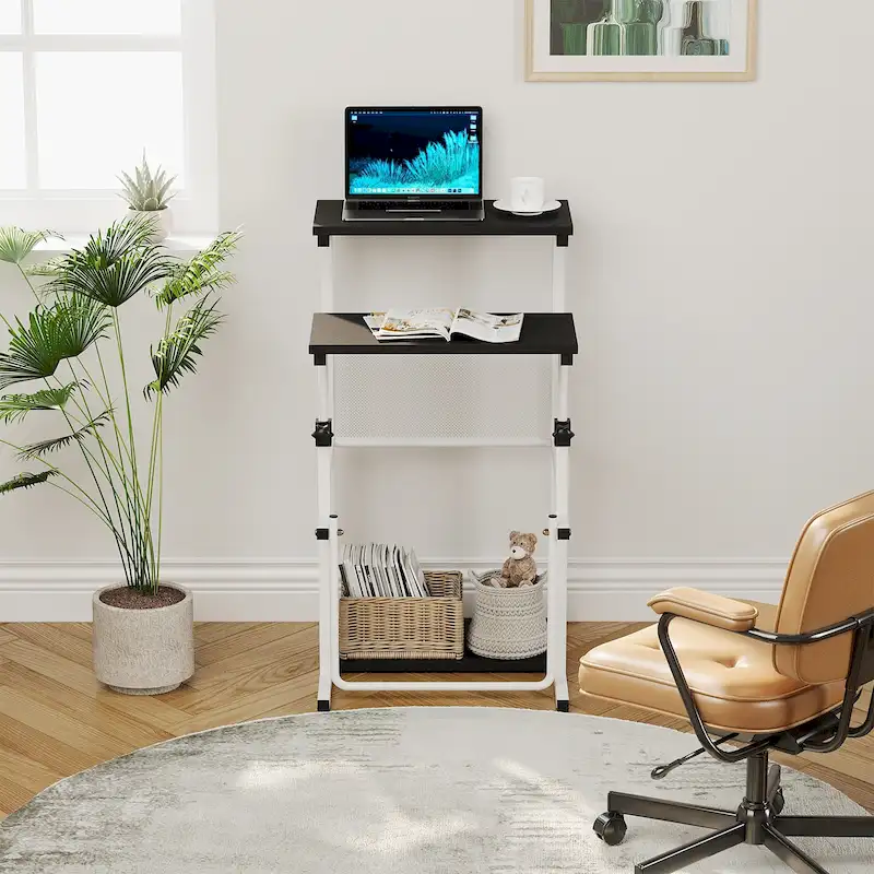 Adjustable Height Standing Desk | Sit-Stand Laptop Table, Home Office, Ergonomic