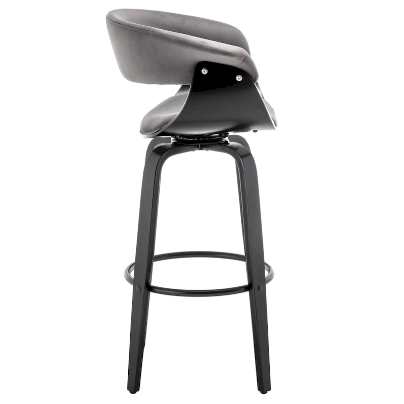 Lalit Padded Modern Bar Stool (Set of 2 Stools)
