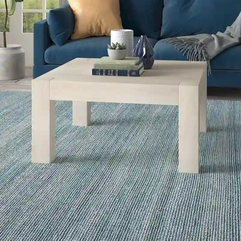 Langston 34  Wide Square Coffee Table - 34  Wide