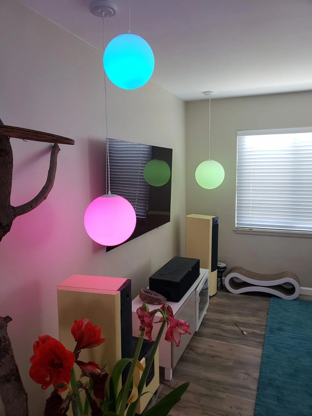 Ceres 12 Mid-Century Modern Hanging Orb Pendant Light