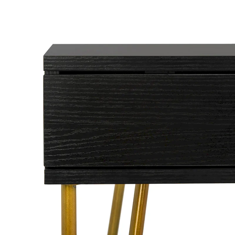 Ladonna Pine Natural 2-Drawer Desk