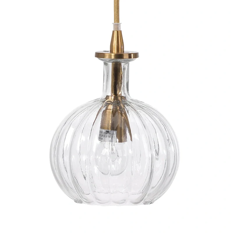 Alden Dcor Valeria 1-Light Glass Pendant
