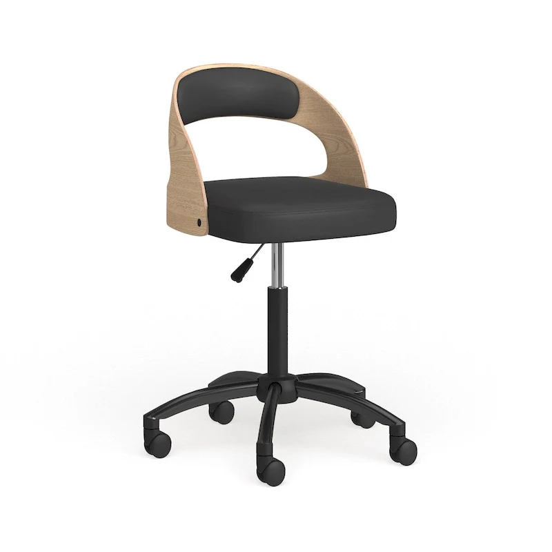 Low Back Office Chair with Padded Seat