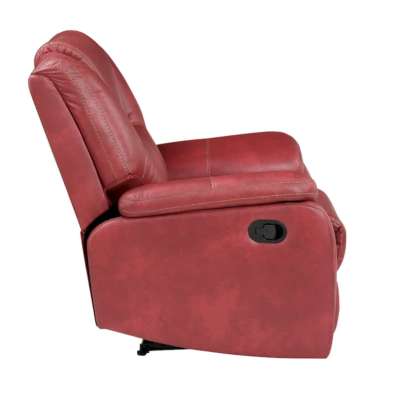 Steve Silver Kameryn Faux Leather Manual Recliner