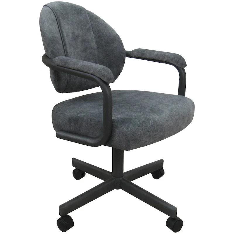 Swivel Tilt Kitchen Chair with Wheels M-70 Casters - N/A
