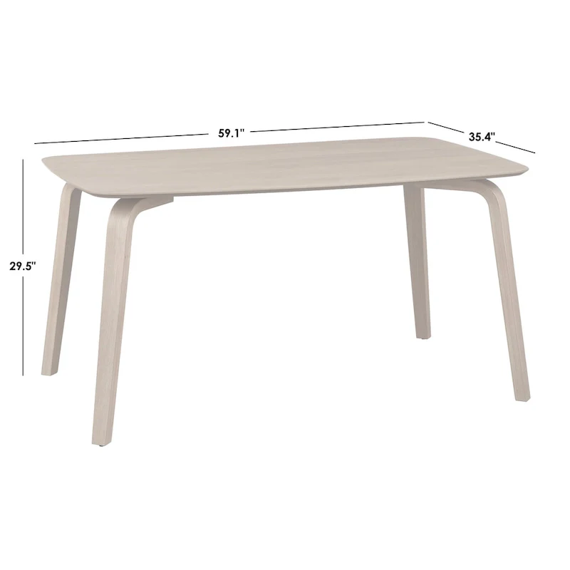 Lifestorey Sigrid Mid-Century Modern Dining Table