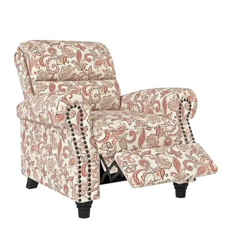 Copper Grove Jessie ProLounger Paisley Push Back Recliner Chair