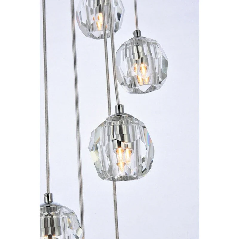 Ella 19-Inch 24-Lights Pendant - N/A
