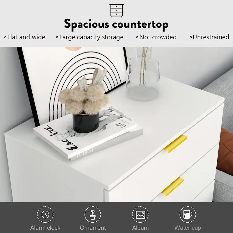 5 Drawer Dresser Storage Tower, Organizer Unit for Bedroom,Chest