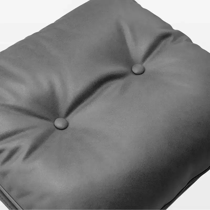 EUREKA ERGONOMIC Camden, Tufted Upholstered Ottoman