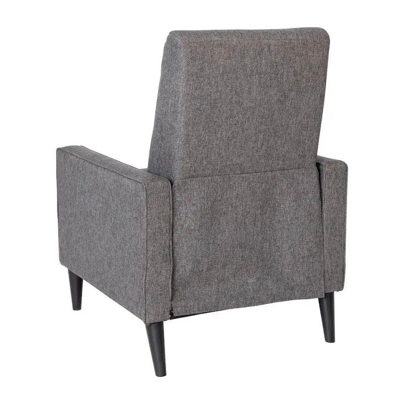Pushback Recliner with Button Tufted Back