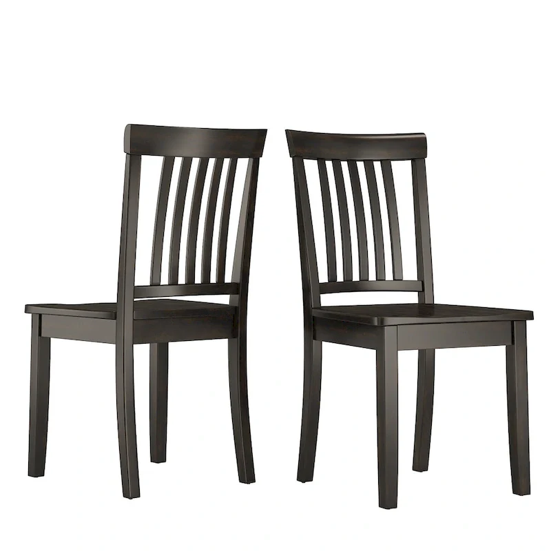Wilmington II Slat Back Dining Chairs (Set of 2) by iNSPIRE Q Classic