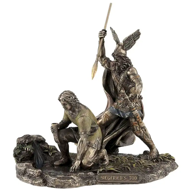 Veronese 7.7L Nibelungenlied - Hagen Killing Siegfried Cold Cast Bronze