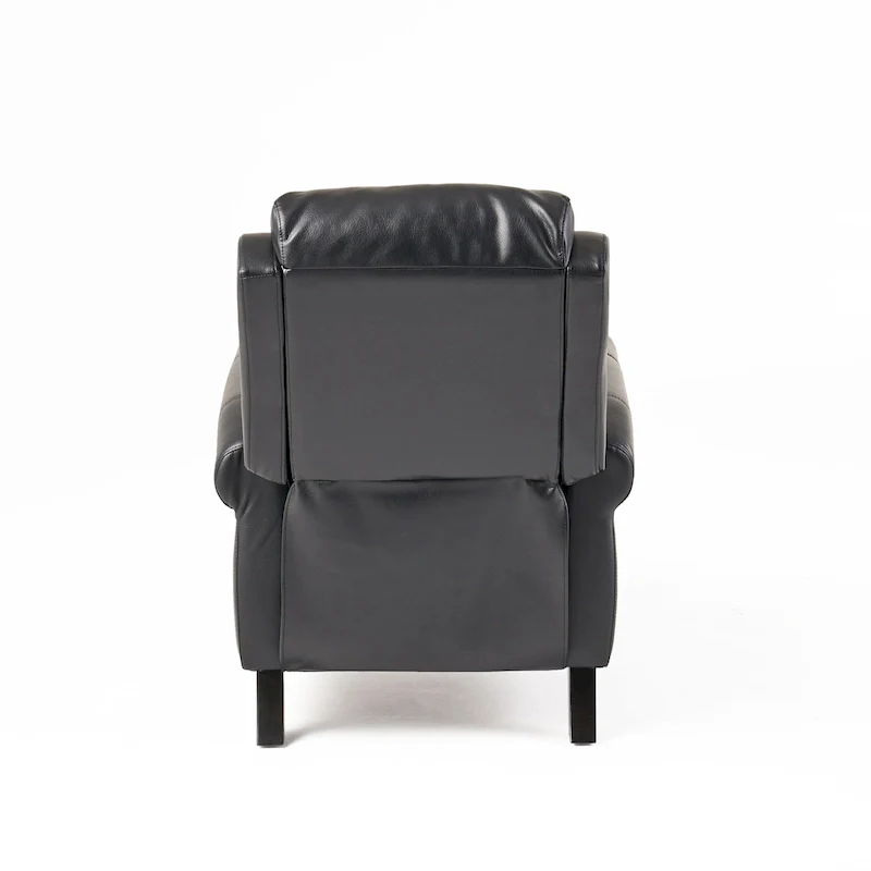 Haddan PU Leather Recliner Club Chair by Christopher Knight Home