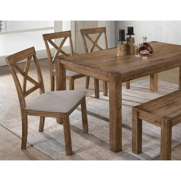 Natural Weave Dining Side Chairs, Set of 2