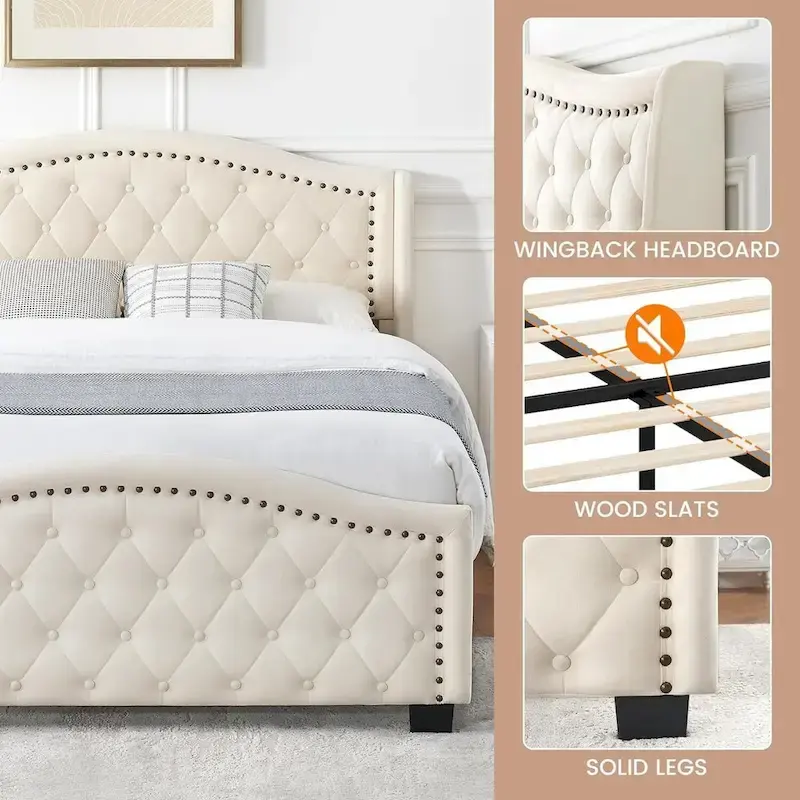 Velvet Bed Frame