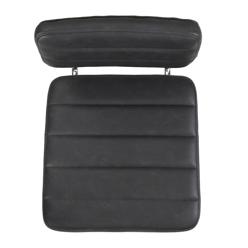 Swivel Counter Height Bar Stool with PU Leather Seat