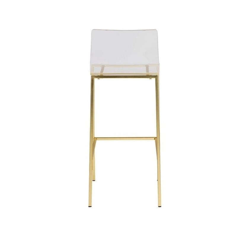 Sasha Modern Clear Transparent Stool