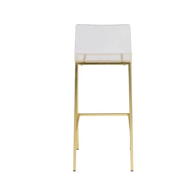 Sasha Modern Clear Transparent Stool
