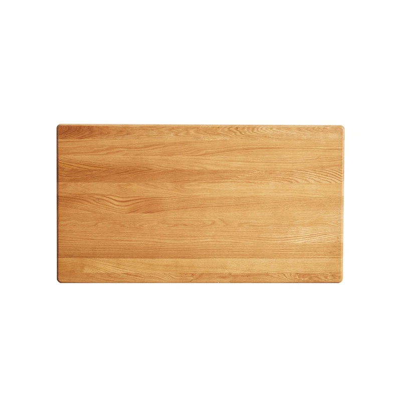 Nestfair Natural Solid Oak Wood Desk with Drawer