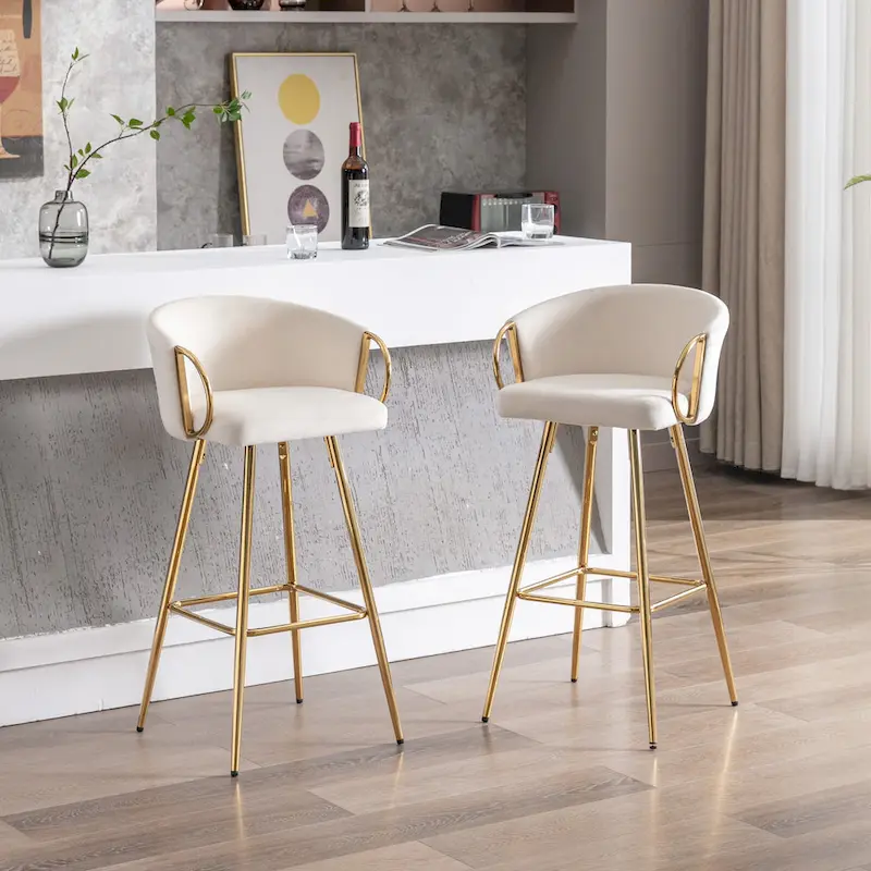 Set of 2 Bar Stools