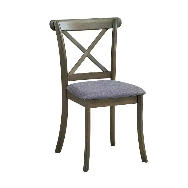 Vatros Wooden Dining Chairs Set of 2, Modern Upholstered Dining Room Chair