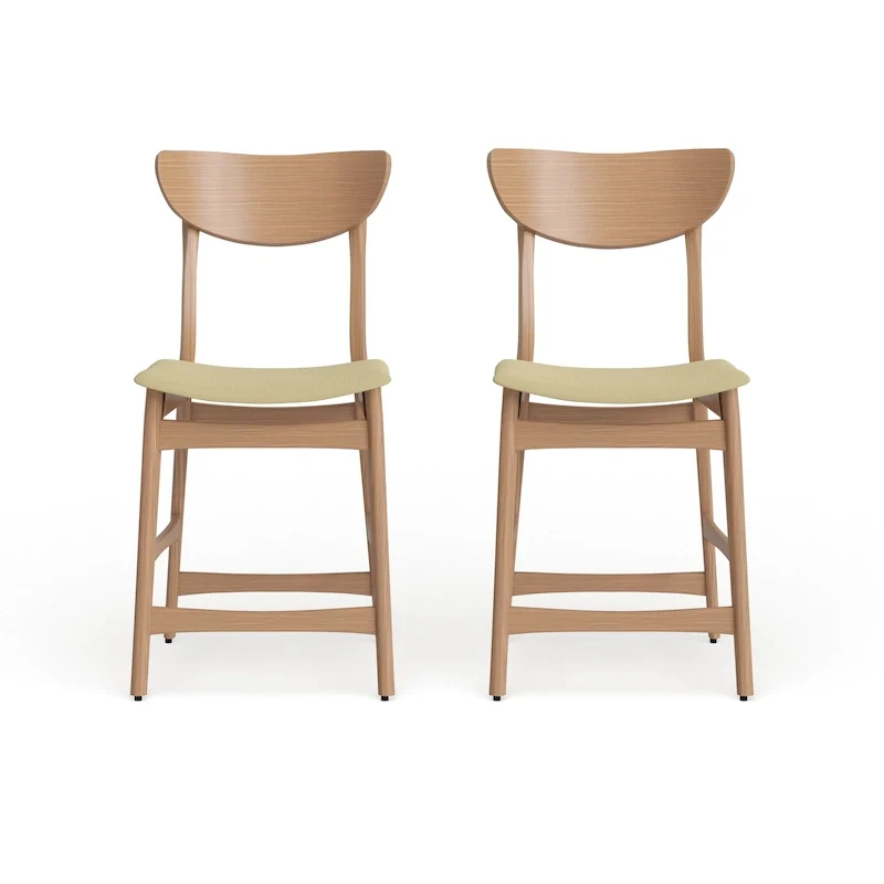 Wood 24-inch Counter Stool (Set of 2)