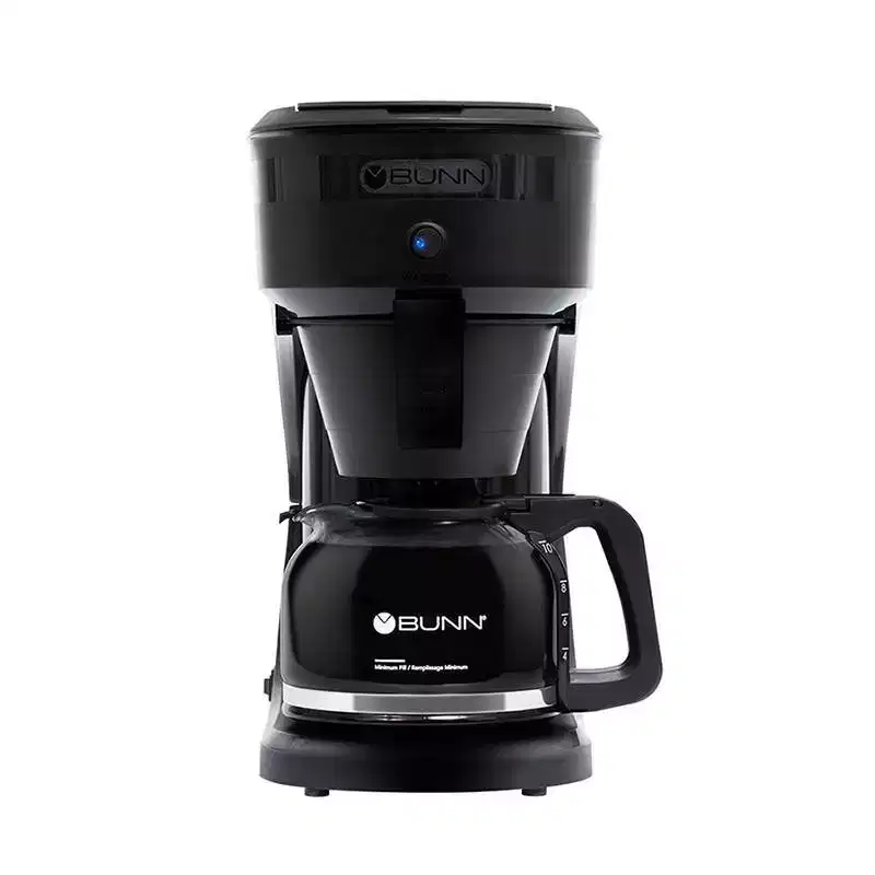 BUNN Speed Brew Select 10-Cup Coffee Maker - Black: Fast Brew, Top Rated, 900W, Drip, Paper Filter, 3-Year Warranty